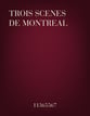 Trois Scenes de Montreal Concert Band sheet music cover